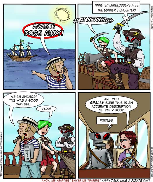 Strip #111 - Pirates!