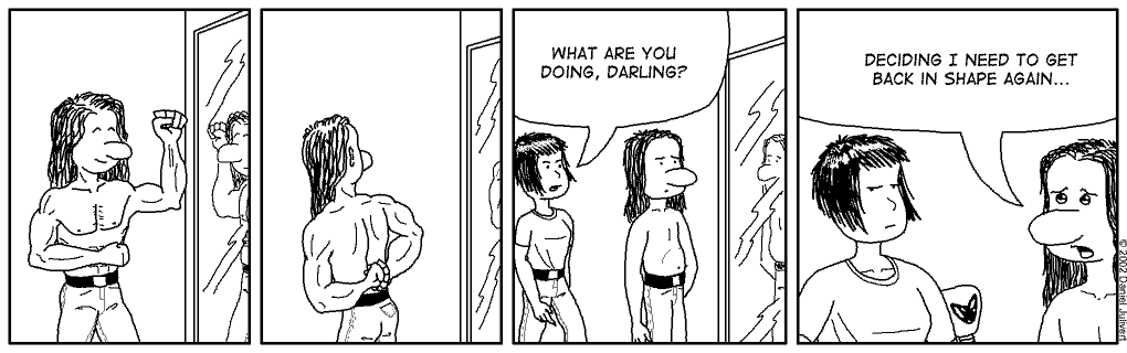 Strip #18 - The mirror