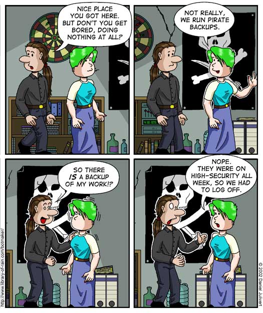 Strip #65 - Don't you get bored?