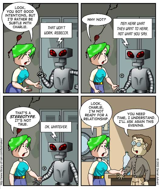 Strip #74 - They hear what they want to hear