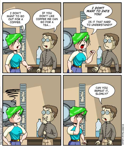 Strip #75 - I don't want to date you